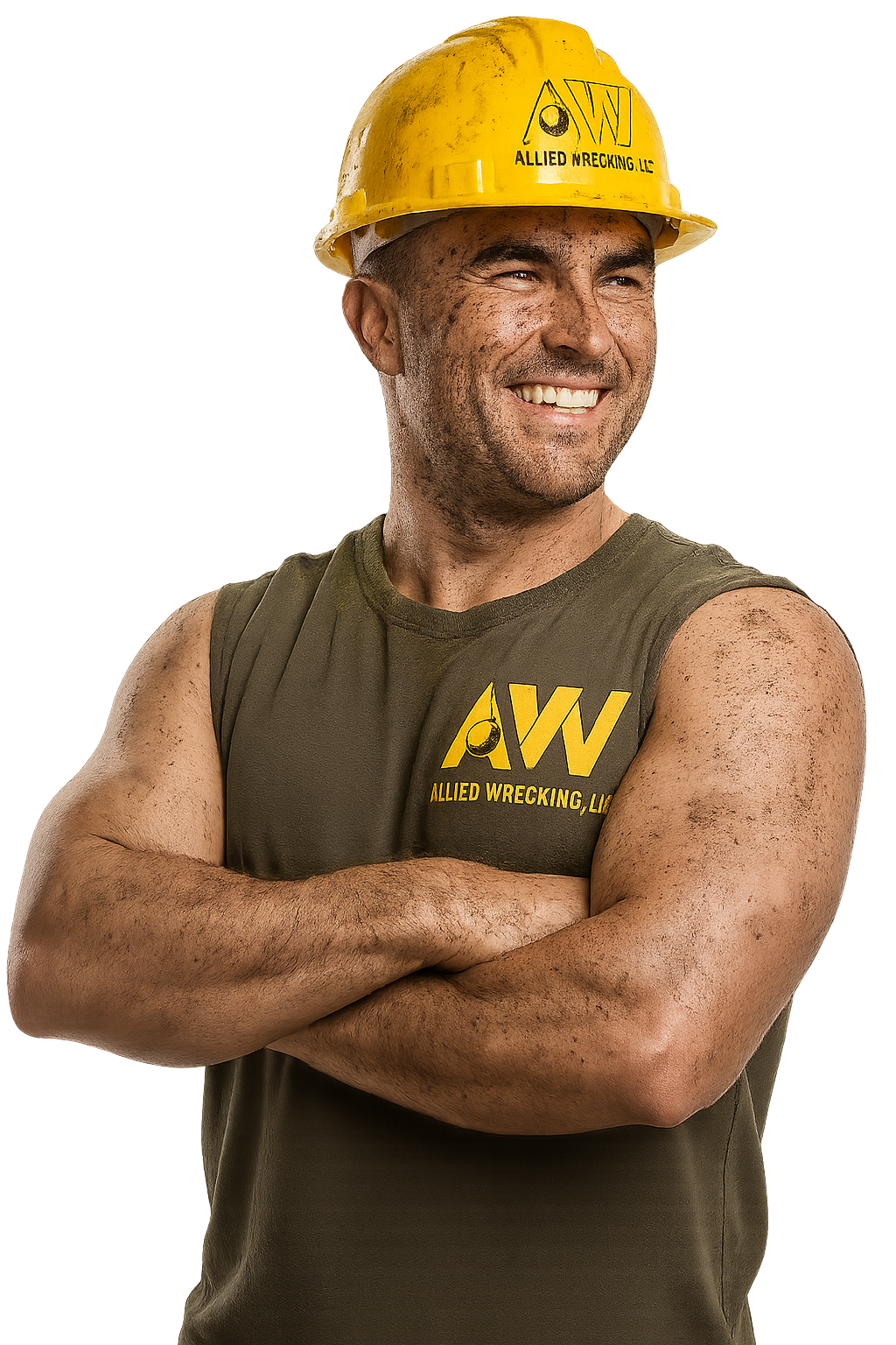 ALLIED Wrecking professional demolition worker